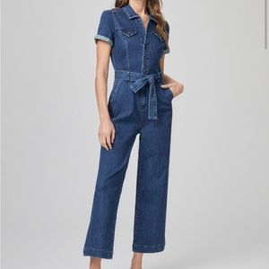 Paige Anessa Shortsleeve Jumpsuit - Jelina